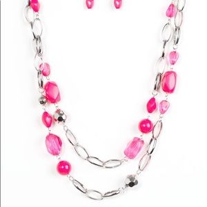 Necklace and earring set